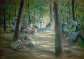 Kinderspielplatz im Berliner Tiergarten